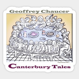 Canterbury Tales Sticker